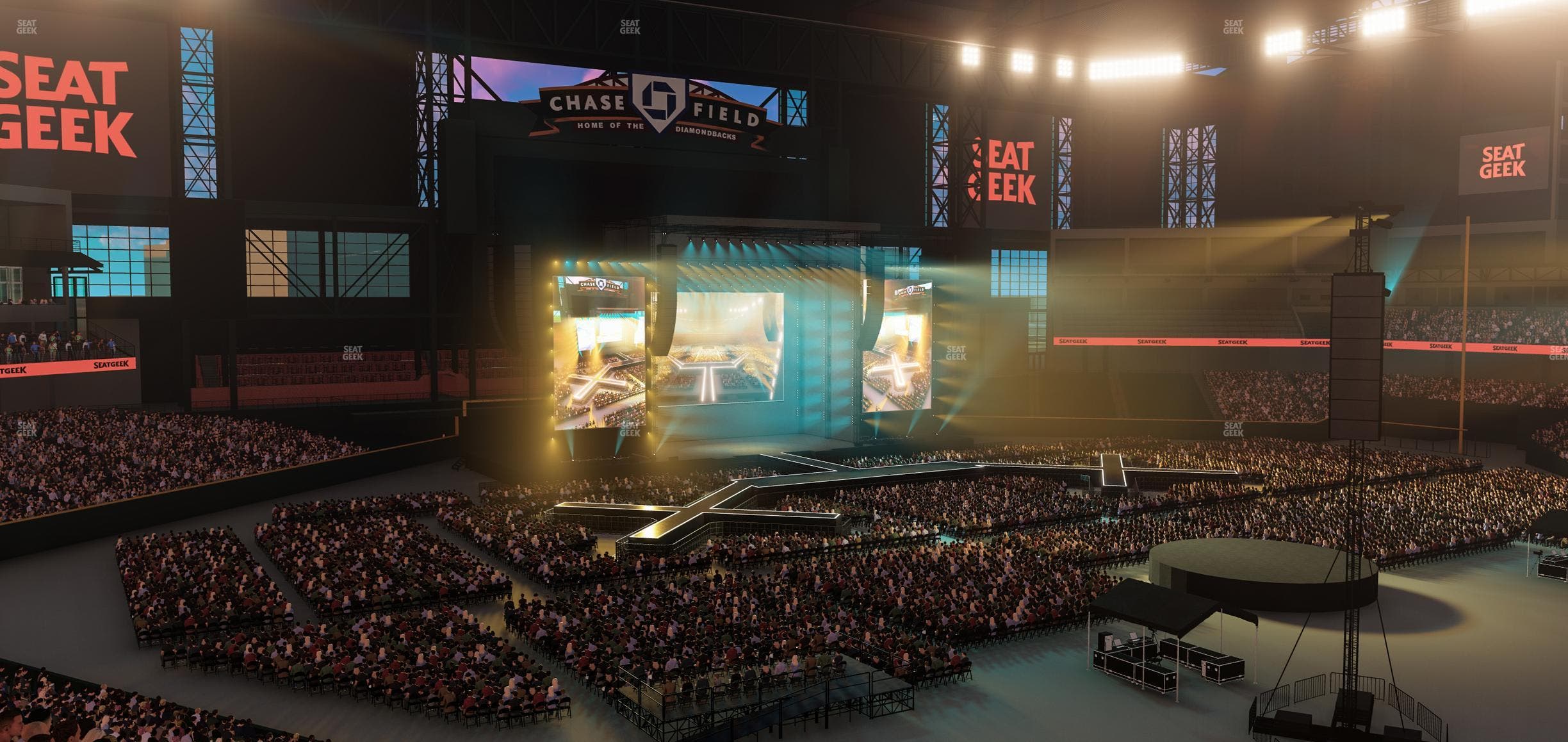 Chase Field - Section Suite 50 Seat View