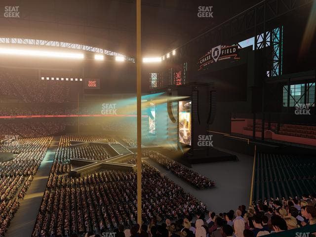 Chase Field - Section Suite 6 Seat View