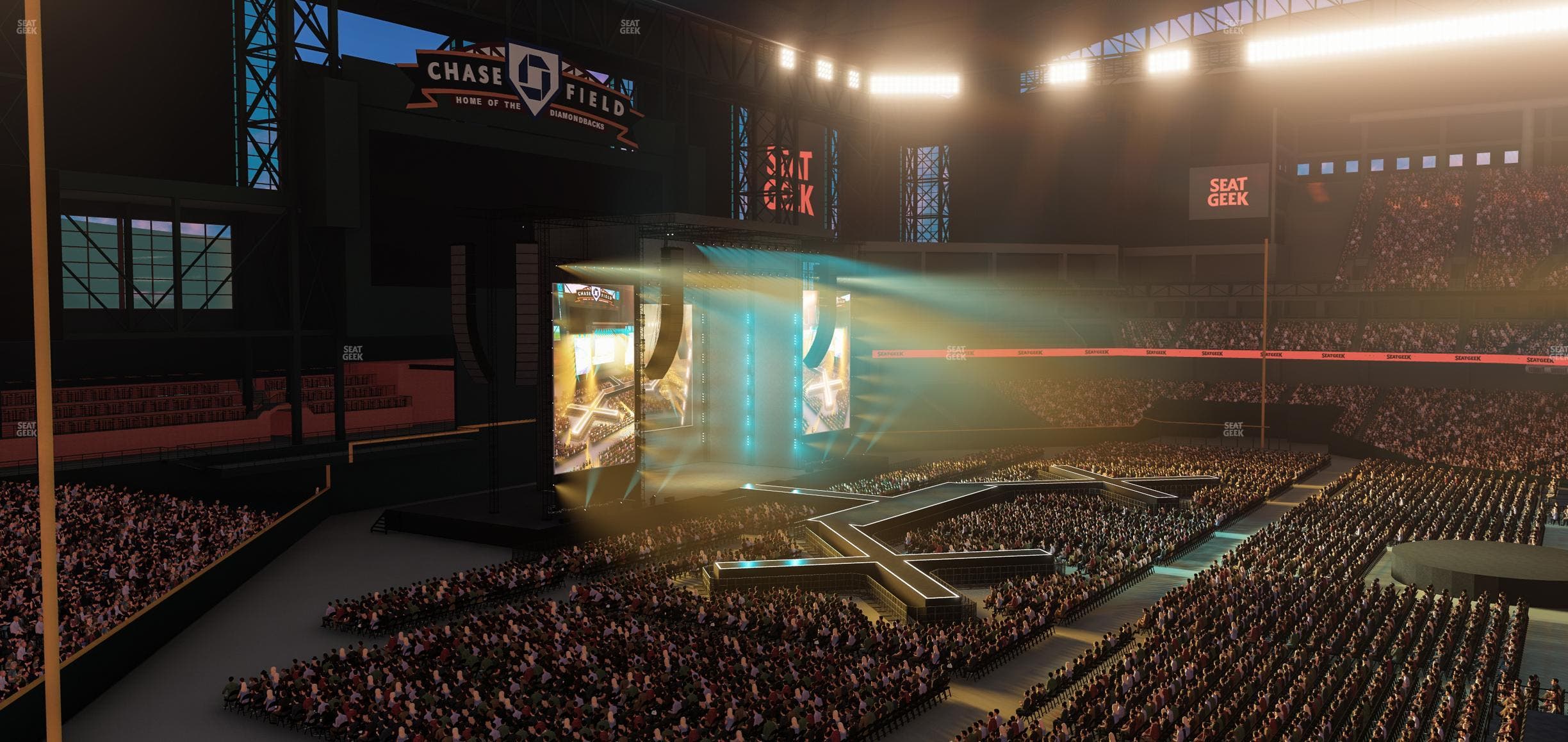 Chase Field - Section Suite 60 Seat View