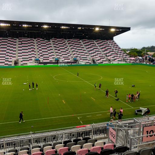 Chase Stadium - Section 102 Seat View