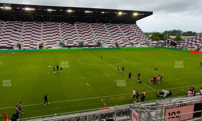 Chase Stadium - Section 102 Seat View
