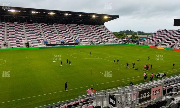 Chase Stadium - Section 103 Seat View