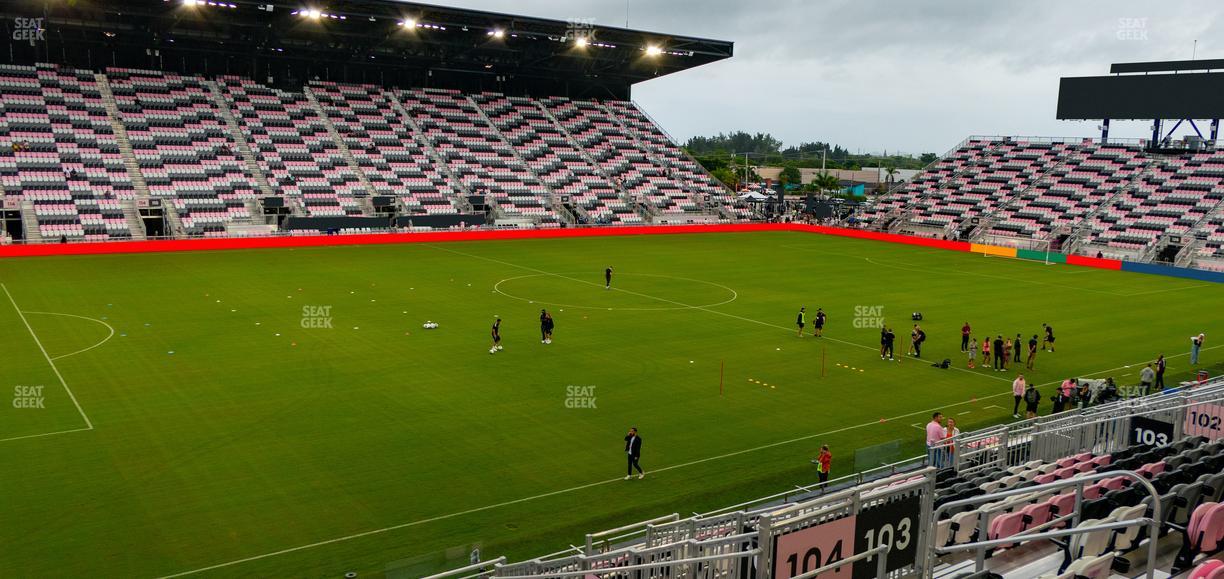 Chase Stadium - Section 104 Seat View
