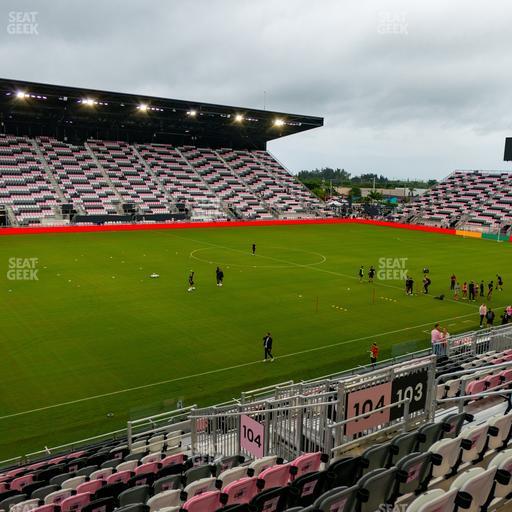Chase Stadium - Section 104 Seat View