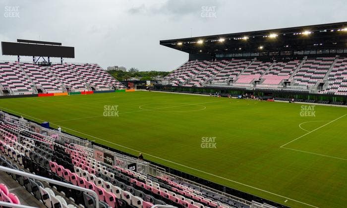 Chase Stadium - Section 112 Seat View
