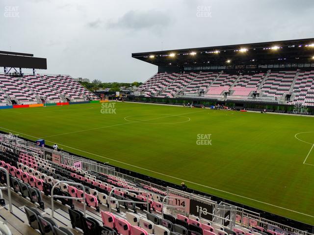 Chase Stadium - Section 113 Seat View