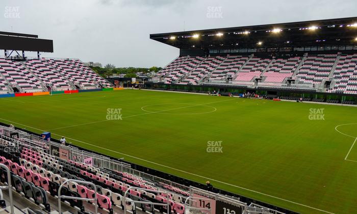 Chase Stadium - Section 113 Seat View