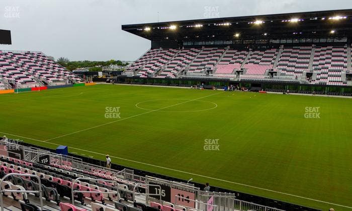 Chase Stadium - Section 114 Seat View