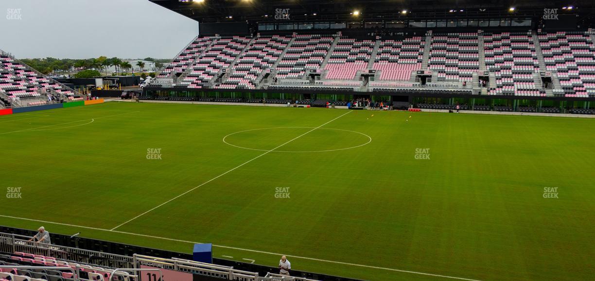 Chase Stadium - Section 115 Seat View