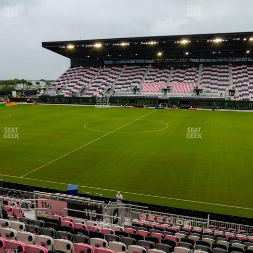 Chase Stadium - Section 115 Seat View
