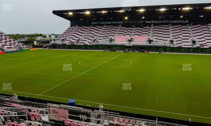 Chase Stadium - Section 115 Seat View