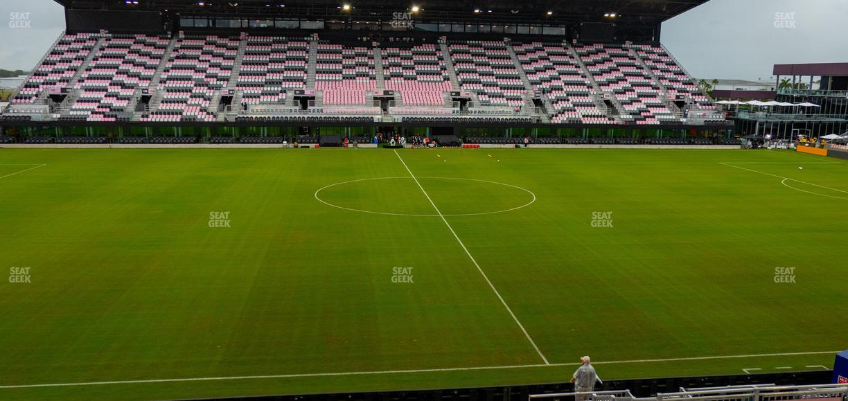 Chase Stadium - Section 117 Seat View