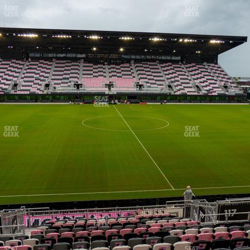 Chase Stadium - Section 117 Seat View