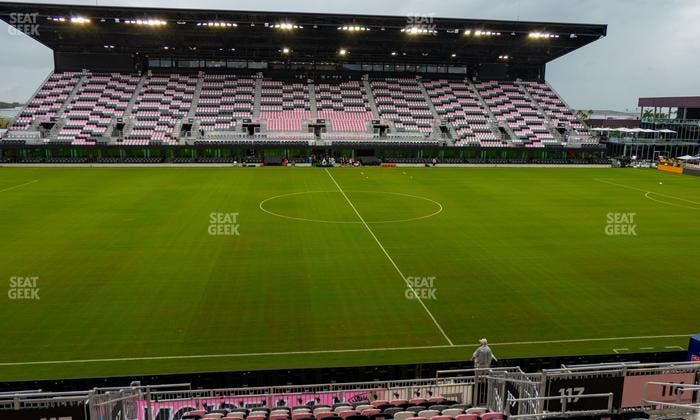 Chase Stadium - Section 117 Seat View