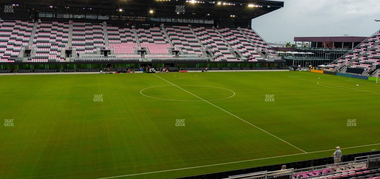 Chase Stadium - Section 118 Seat View