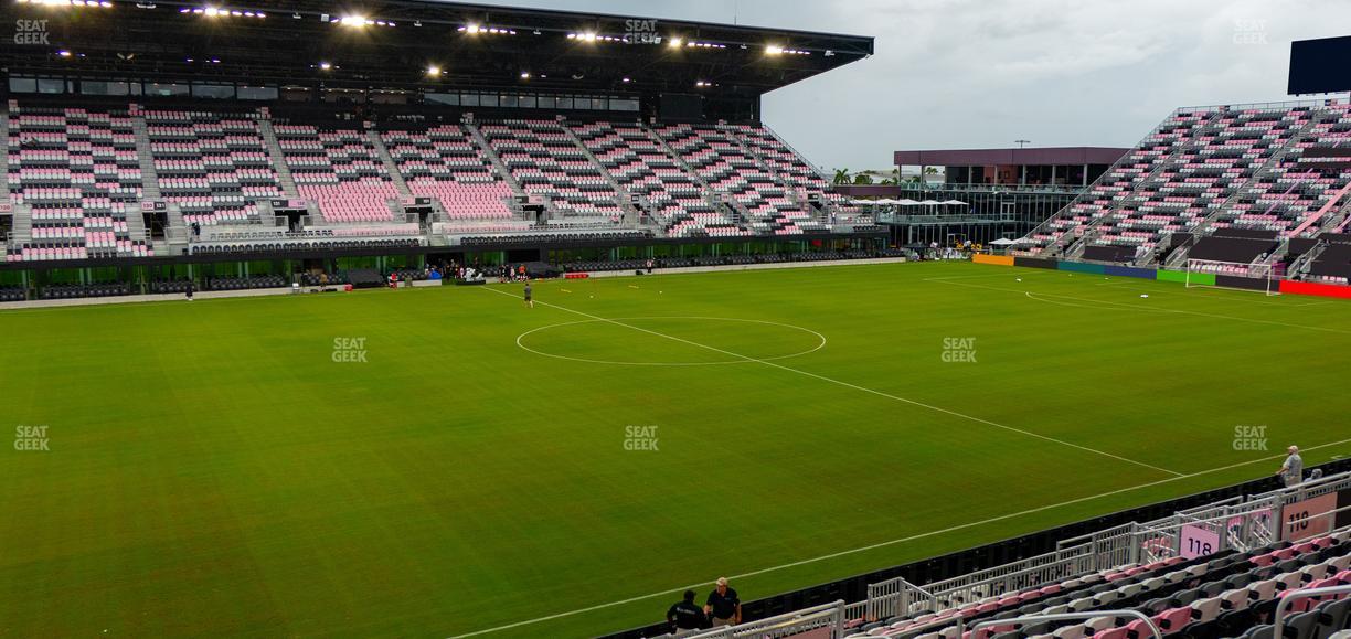 Chase Stadium - Section 119 Seat View