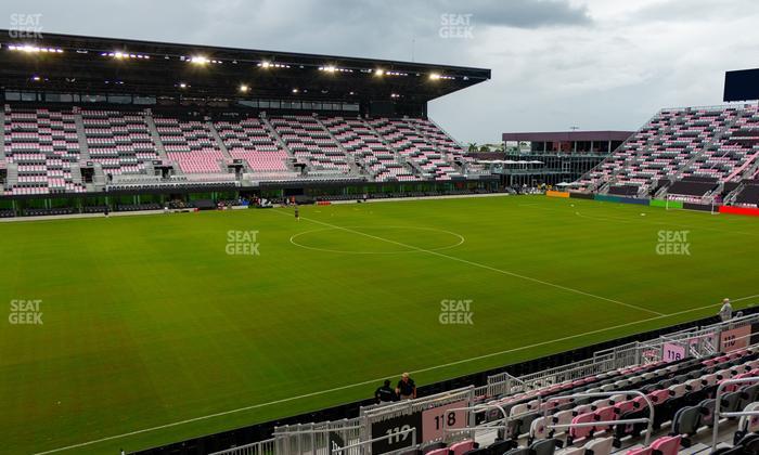 Chase Stadium - Section 119 Seat View