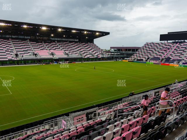 Chase Stadium - Section 120 Seat View