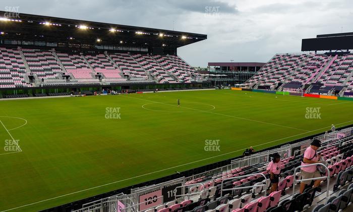 Chase Stadium - Section 120 Seat View