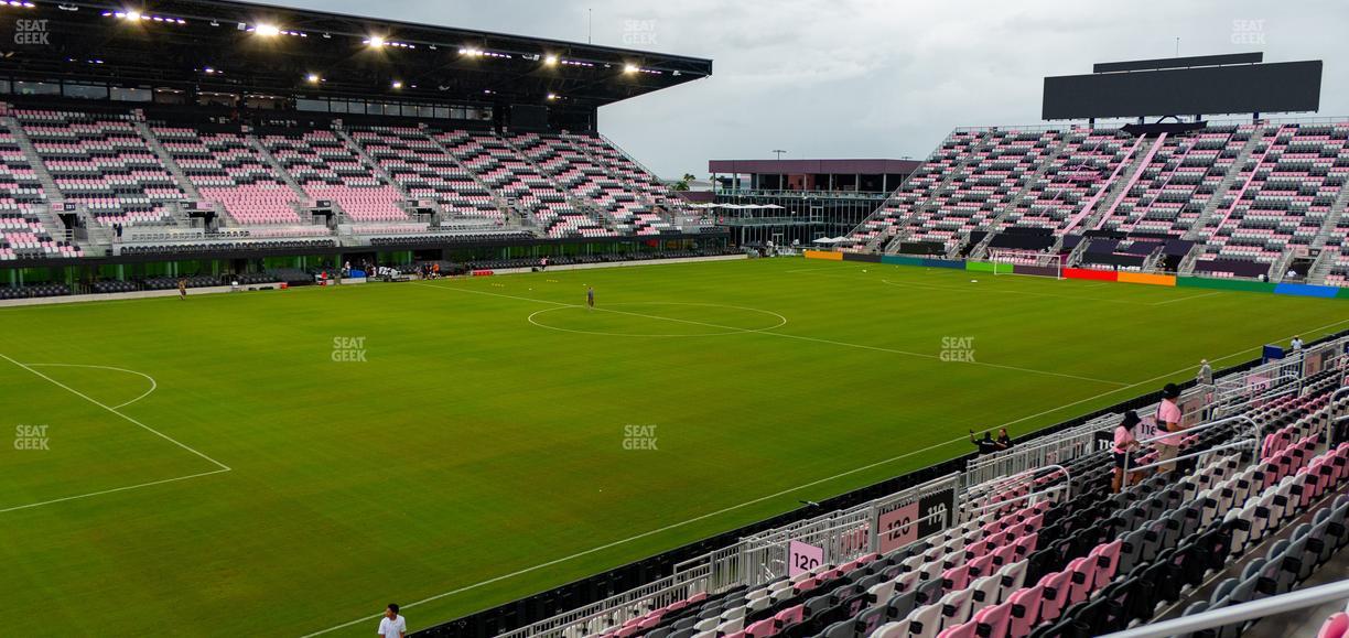 Chase Stadium - Section 121 Seat View