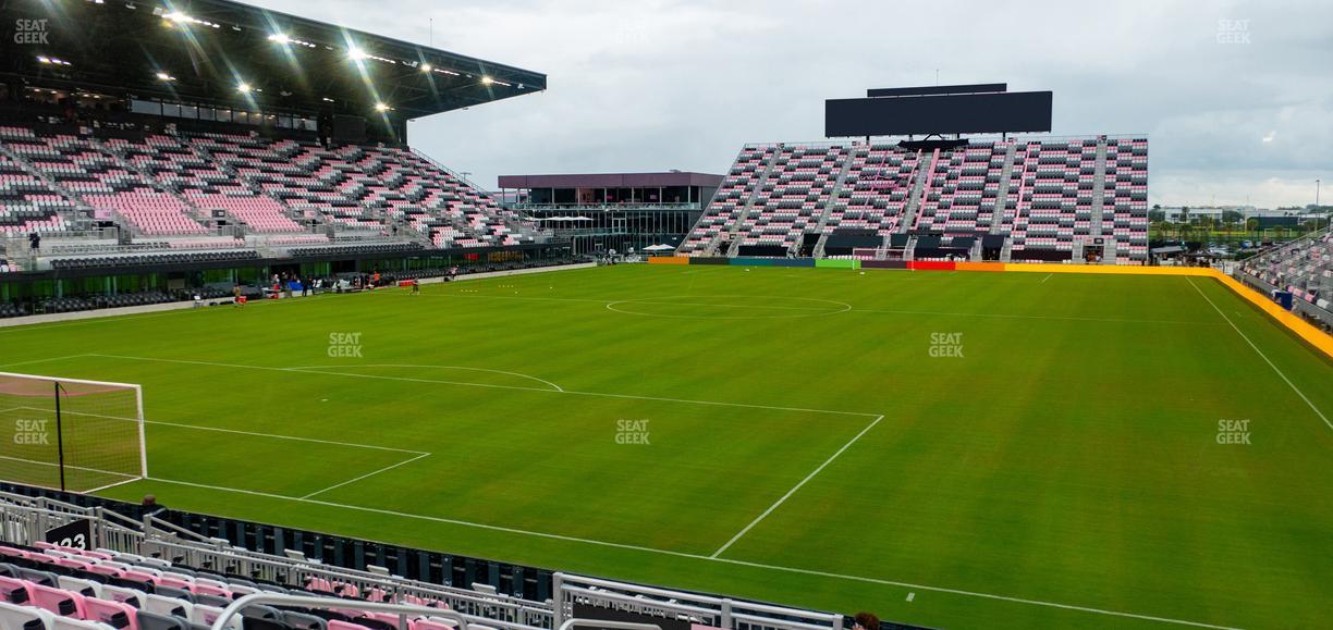 Chase Stadium - Section 122 Seat View