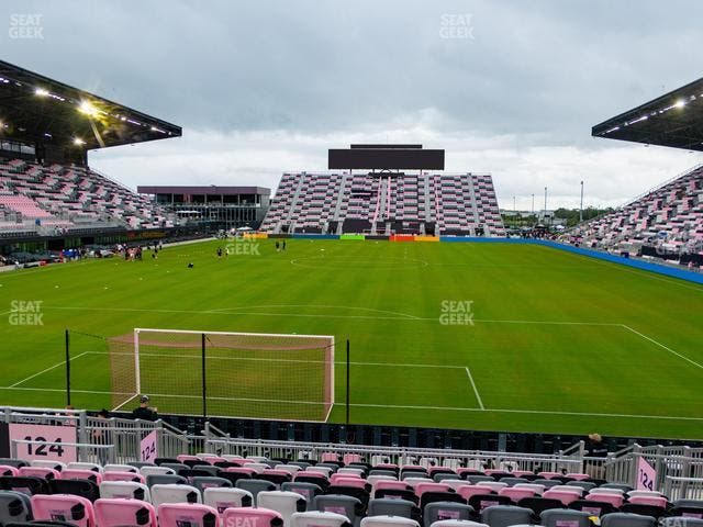Chase Stadium - Section 124 Seat View
