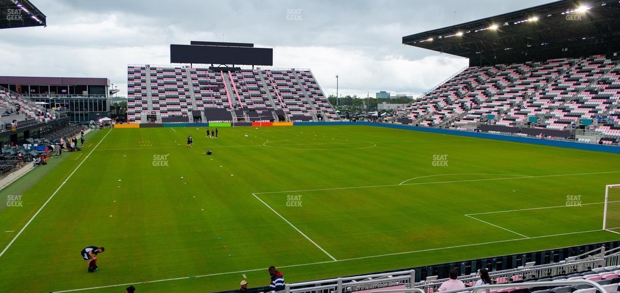 Chase Stadium - Section 127 Seat View