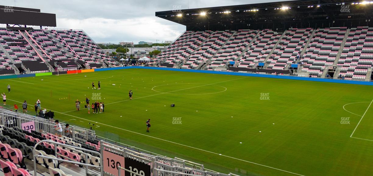 Chase Stadium - Section 129 Seat View