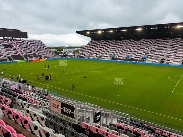 Chase Stadium - Section 129 Seat View