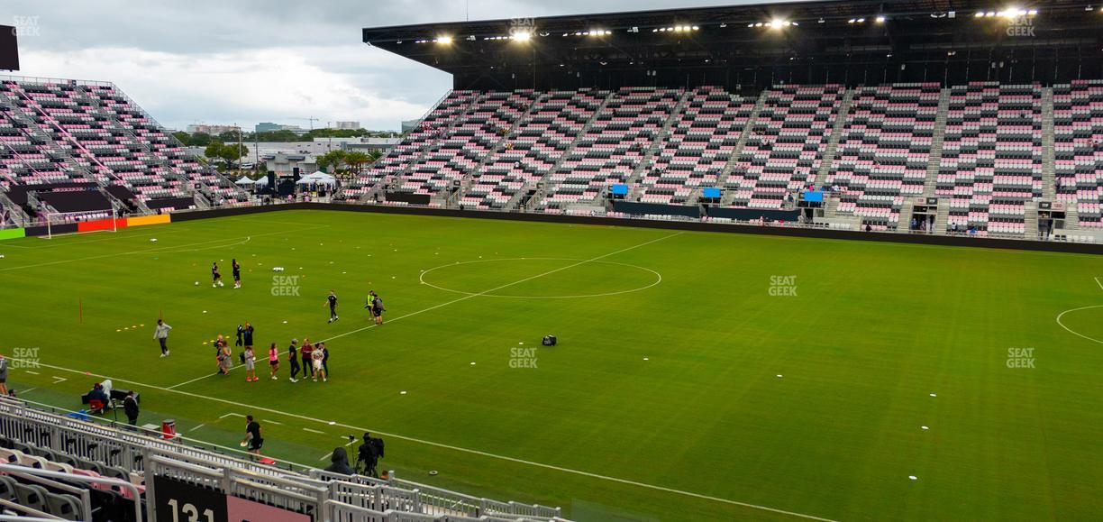 Chase Stadium - Section 130 Seat View