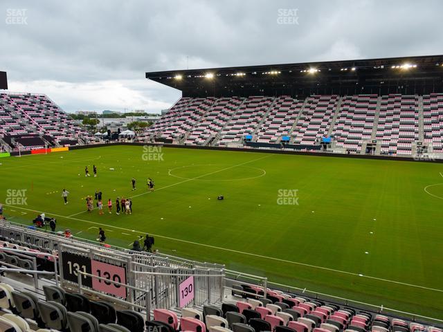 Chase Stadium - Section 130 Seat View