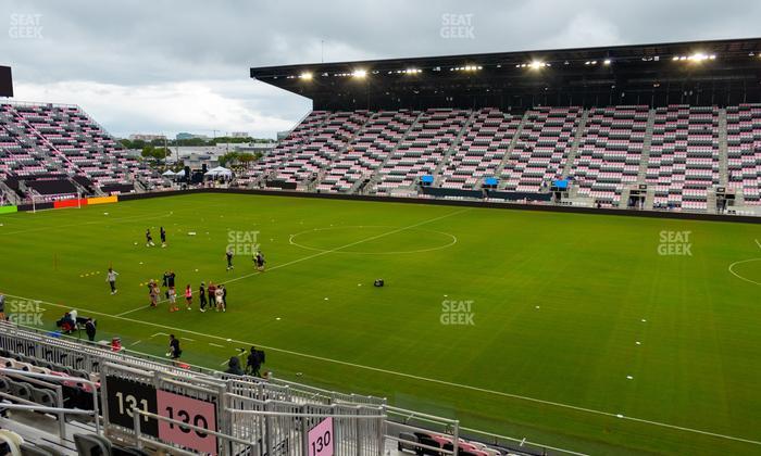 Chase Stadium - Section 130 Seat View