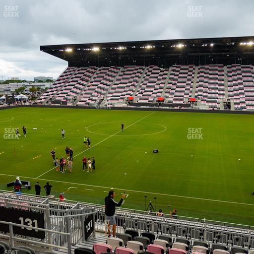 Chase Stadium - Section 131 Seat View