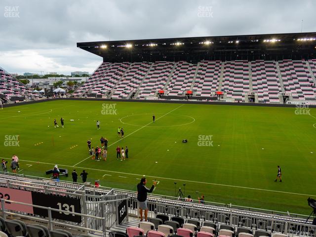 Chase Stadium - Section 131 Seat View