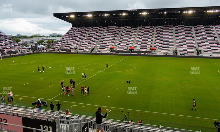 Chase Stadium - Section 131 Seat View