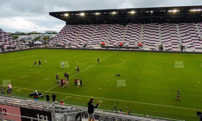 Chase Stadium - Section 131 Seat View