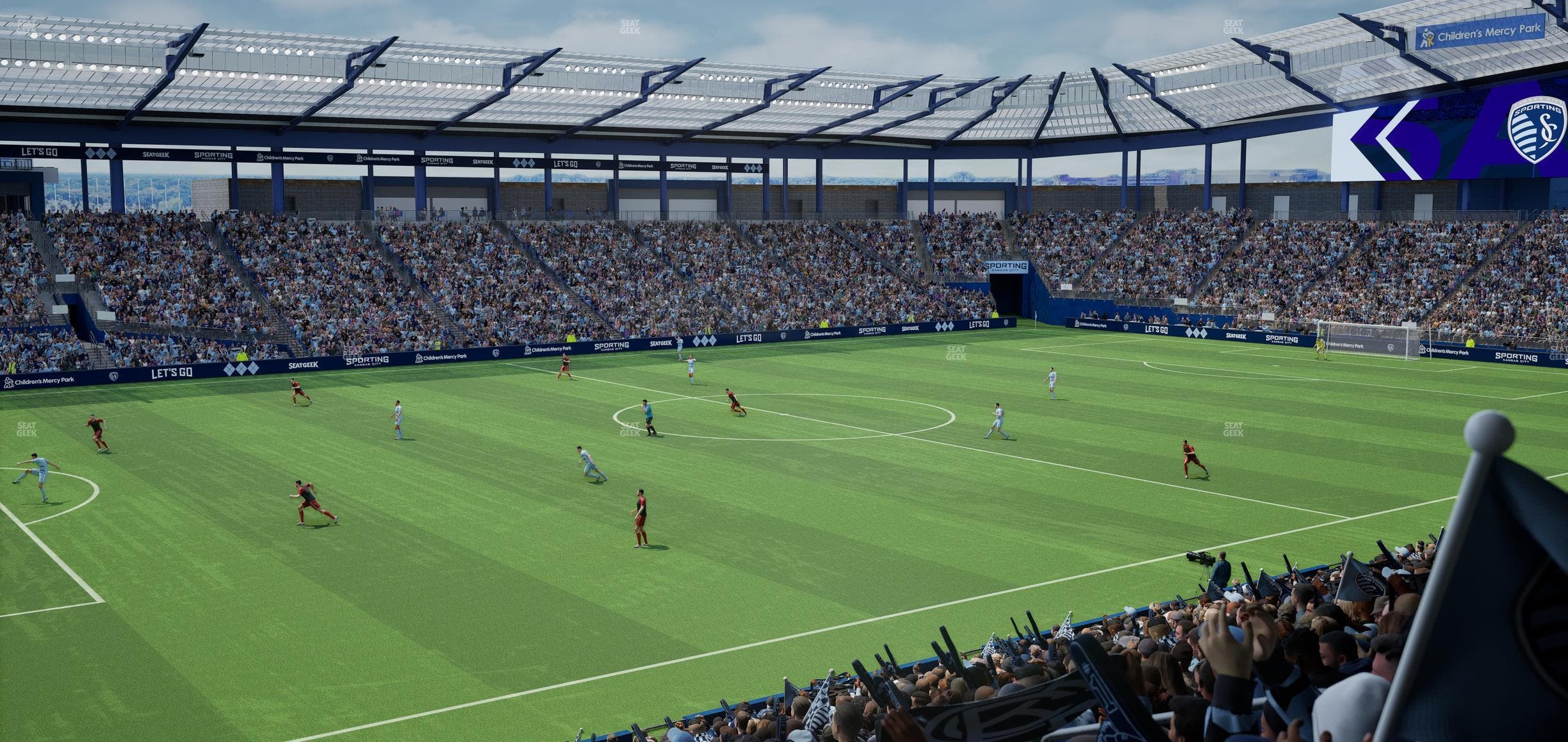 Children's Mercy Park - Section 102 Seat View