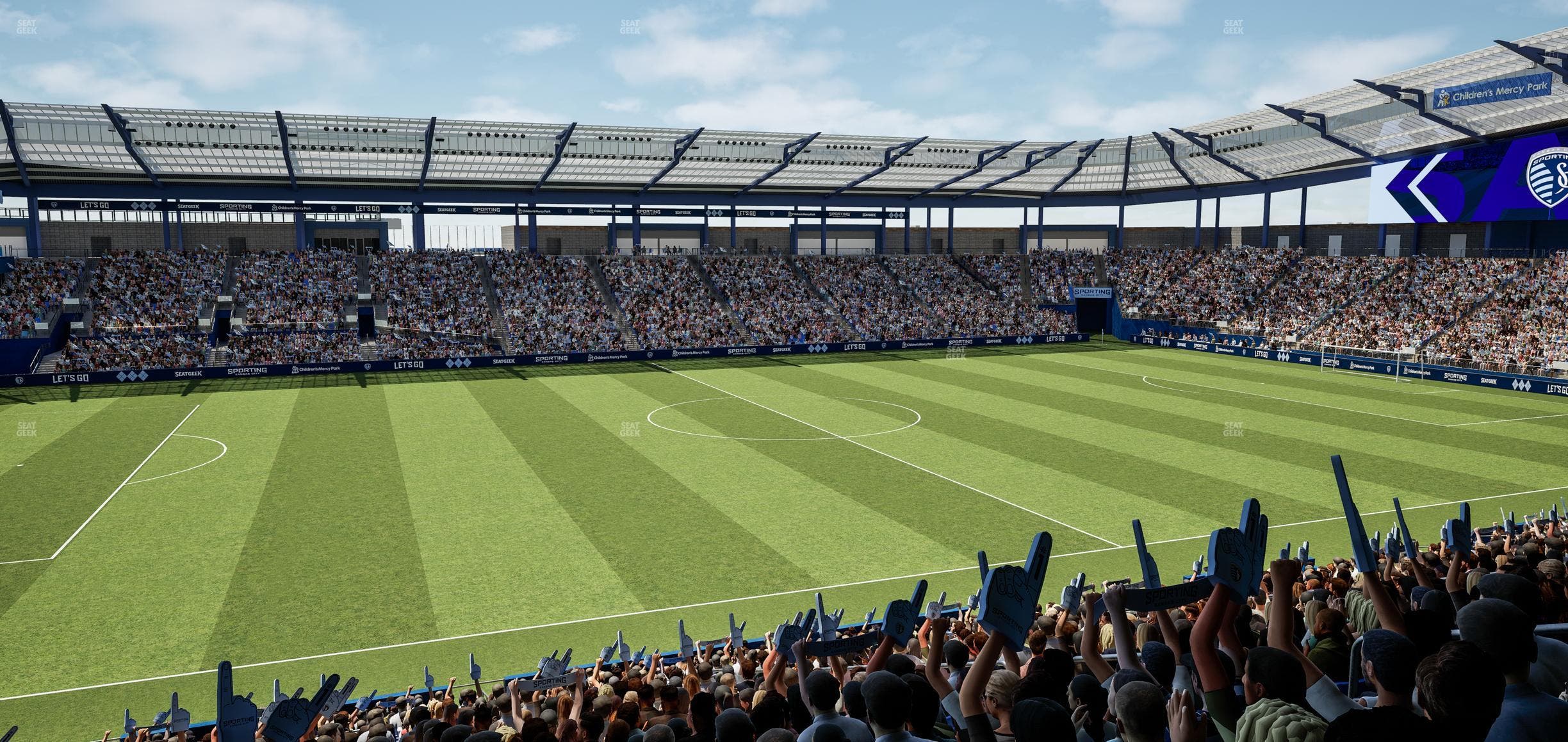 Children's Mercy Park - Section 104 Seat View