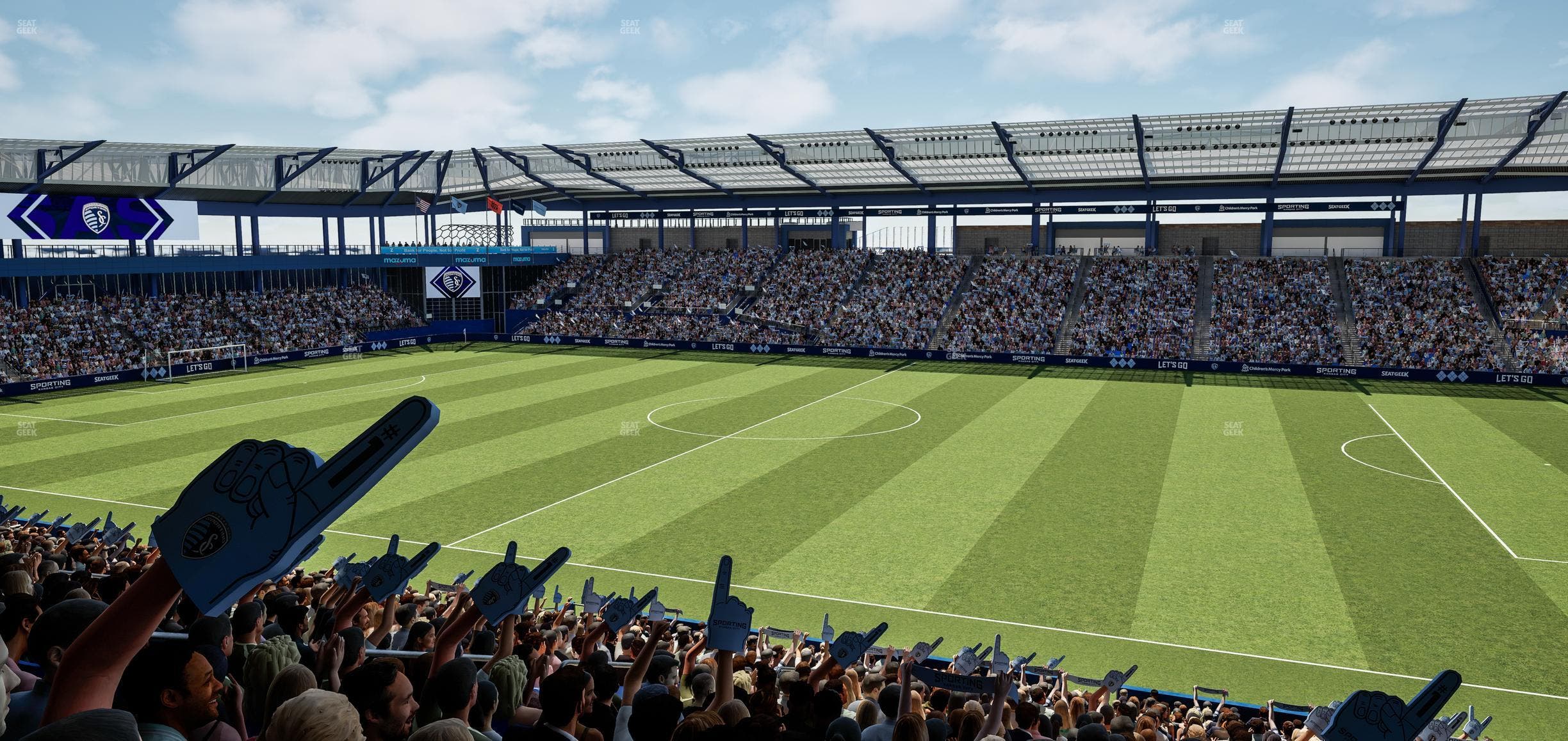 Children's Mercy Park - Section 110 Seat View