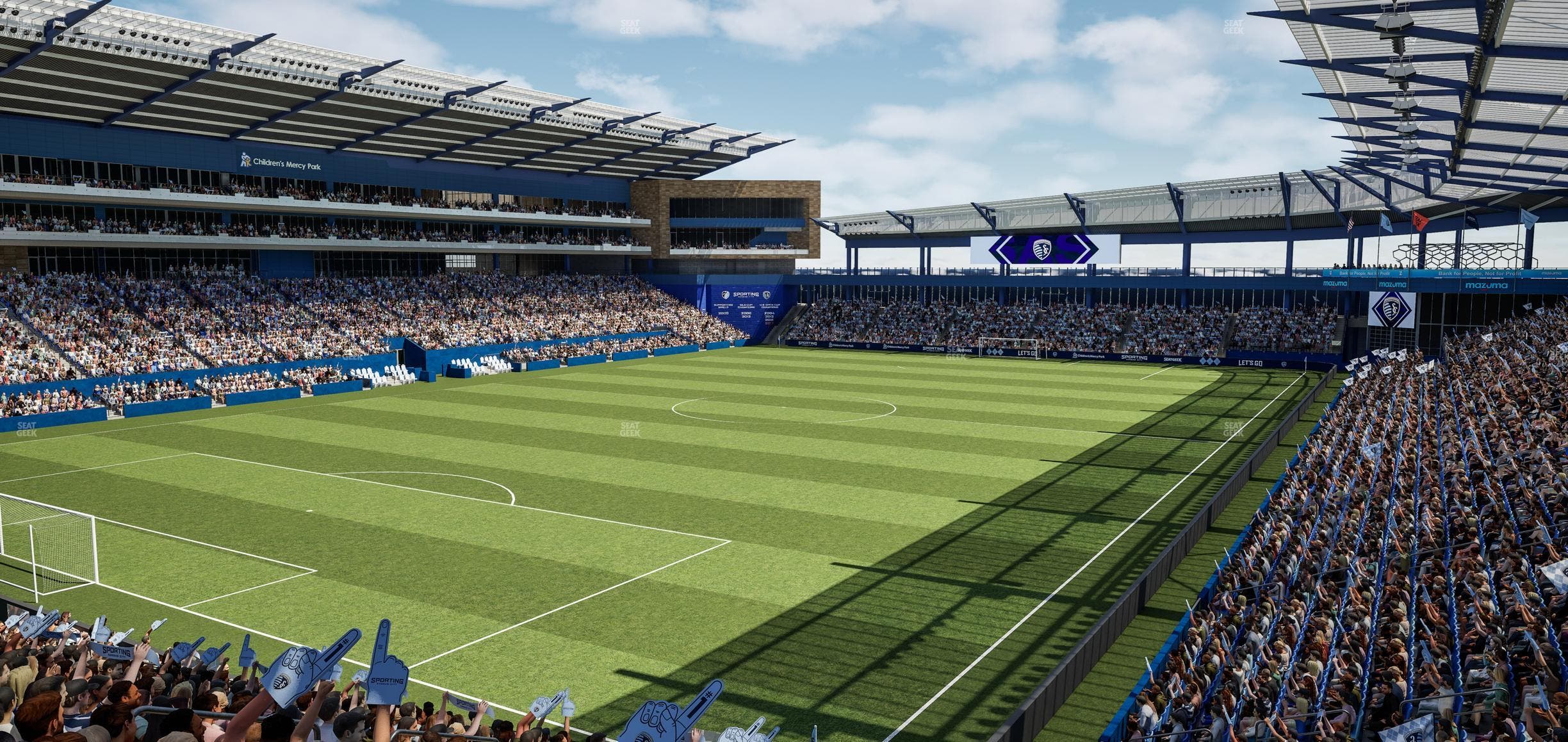 Children's Mercy Park - Section 122 Seat View