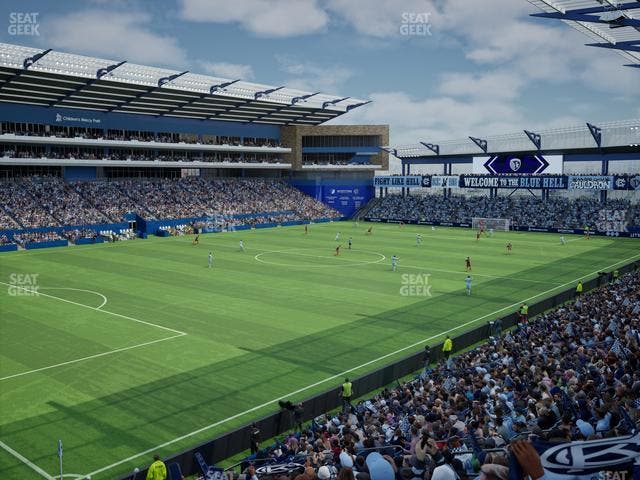 Children's Mercy Park - Section 123 Seat View