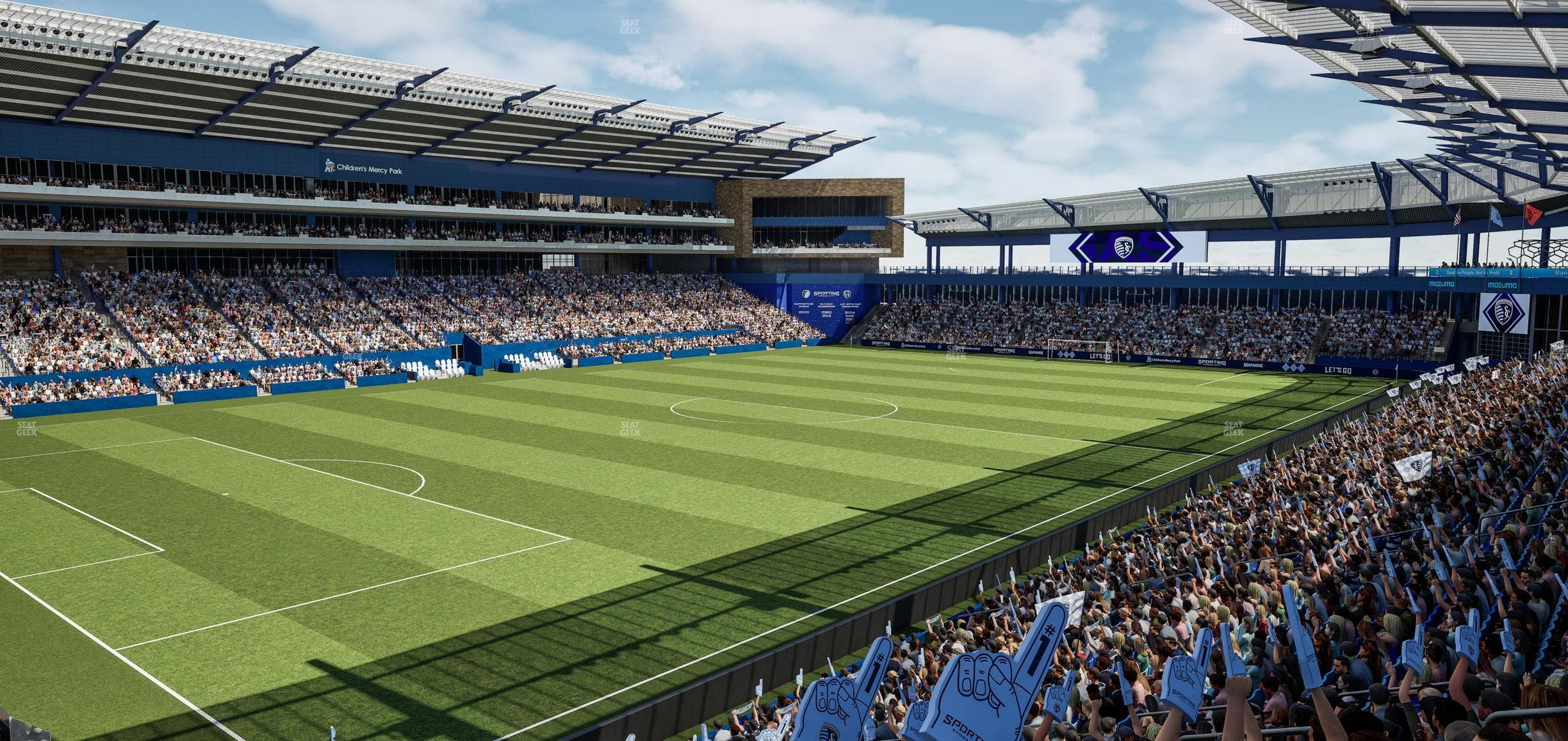 Children's Mercy Park - Section 123 Seat View
