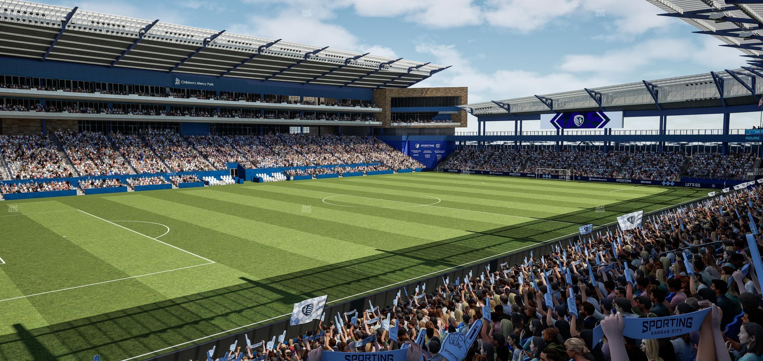 Children's Mercy Park - Section 124 Seat View