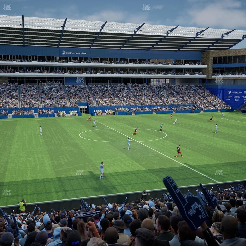 Children's Mercy Park - Section 128 Seat View