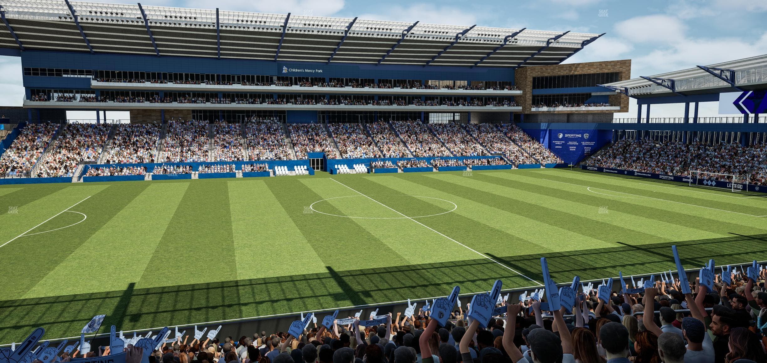 Children's Mercy Park - Section 128 Seat View