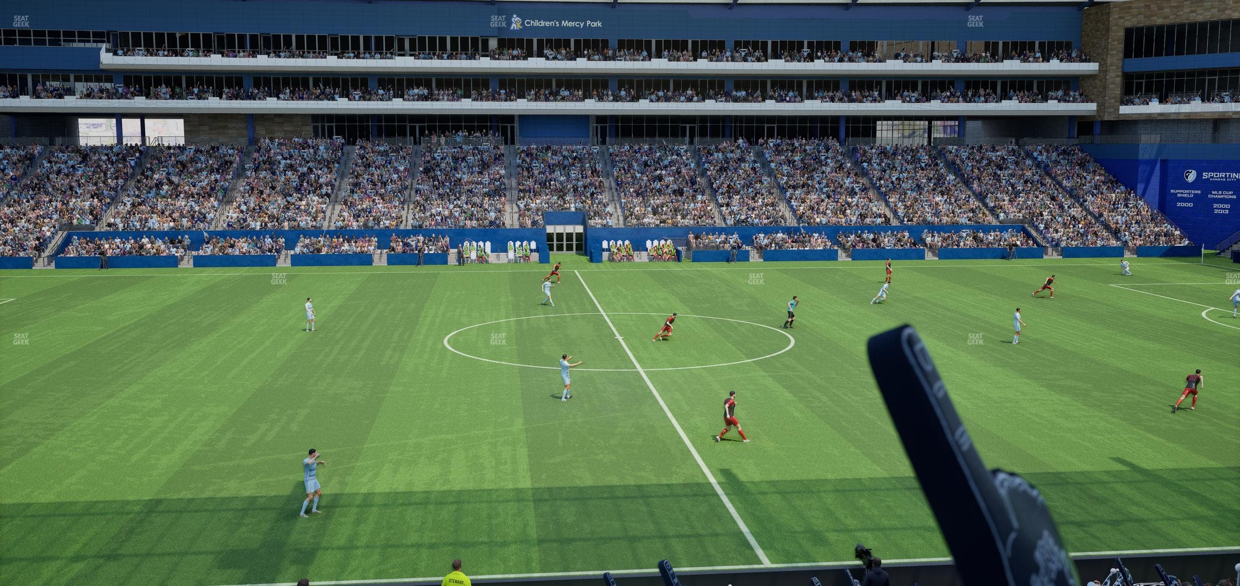 Children's Mercy Park - Section 129 Seat View