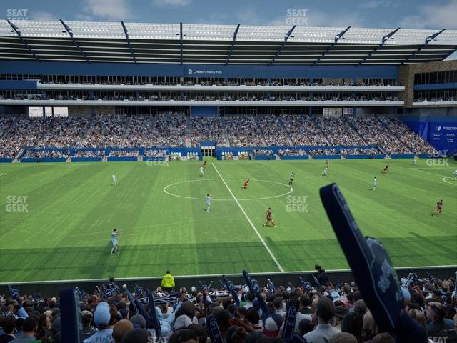 Children's Mercy Park - Section 129 Seat View