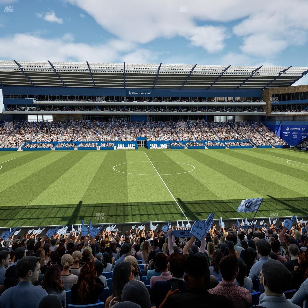 Children's Mercy Park - Section 129 Seat View