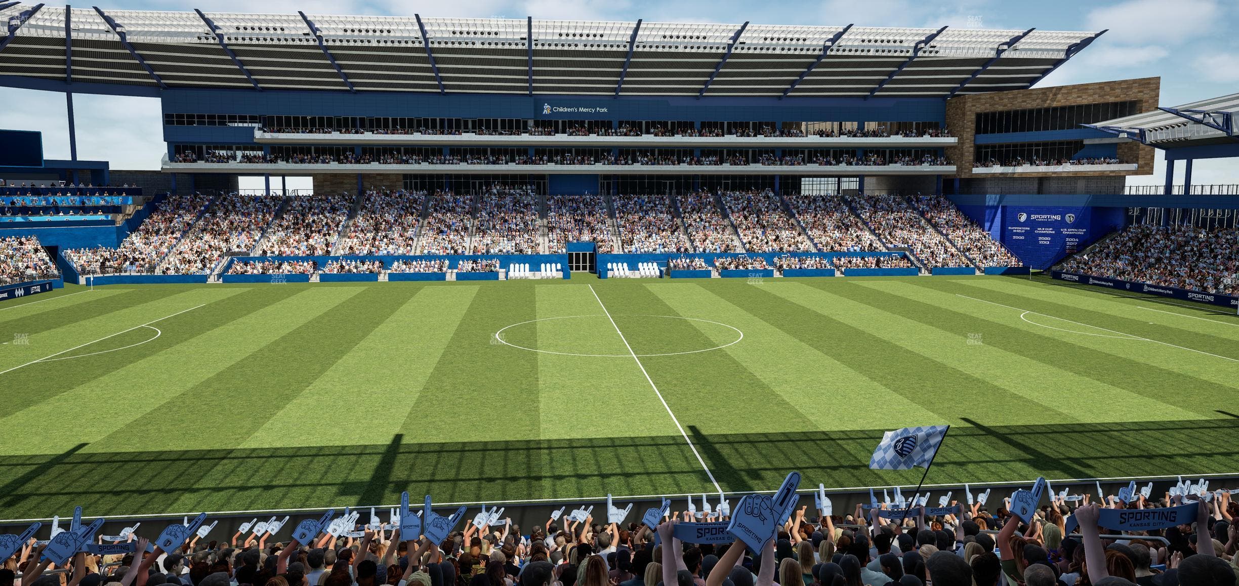 Children's Mercy Park - Section 129 Seat View