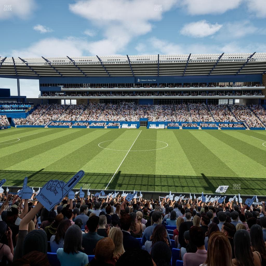 Children's Mercy Park - Section 130 Seat View